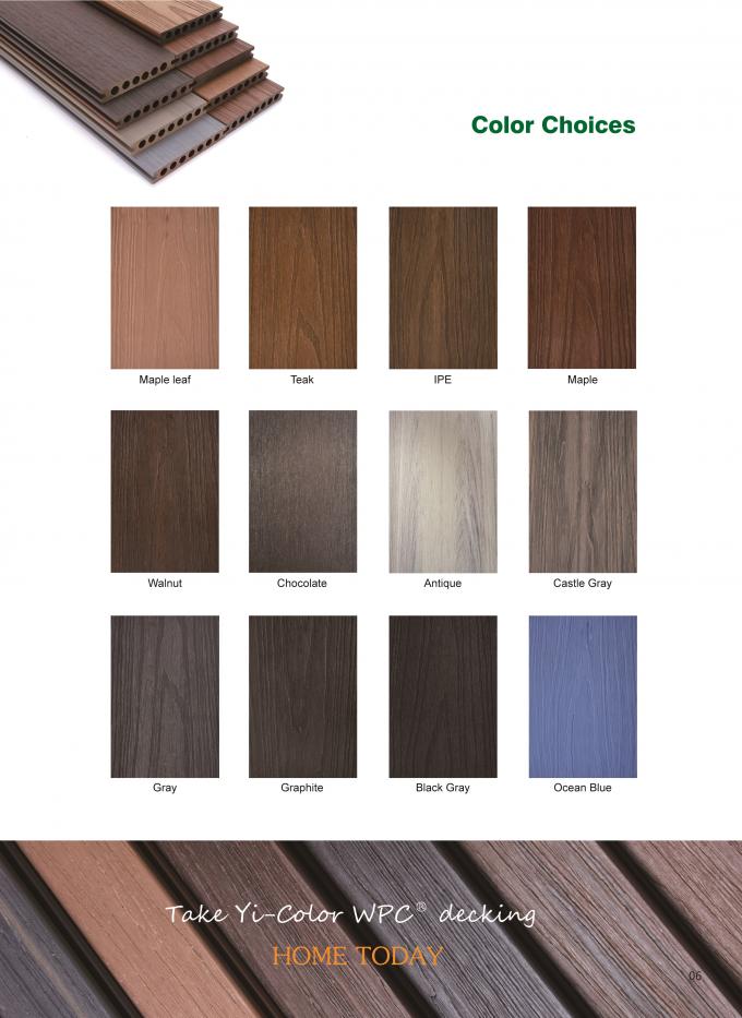 UV Resistant Capped Composite Decking 138 X 23 Outdoor Deck Boards