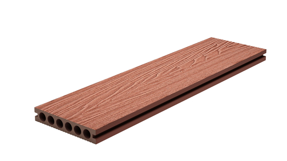 140 X 23 3D Embossed Wood Textruer Outdoor Wpc Composite Decking Boards