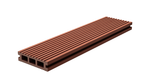 Brushing Hollow Composite Decking Wpc Floor Decking