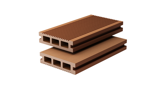 100 X 25 Hollow Plastic Decking Boards WPC Wood Plastic Composite Flooring