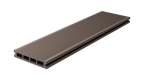 Anit Slip No Rot Hollow Decking Boards  140 X 25 Smooth Wooden Decking Boards