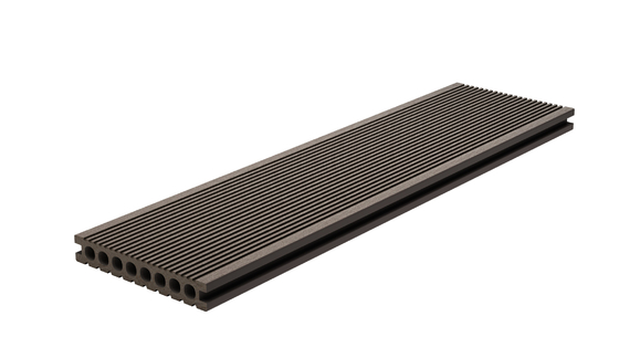 Waterproof Hollow Composite Decking 150 X 25 Synthetic Black Composite Decking Boards