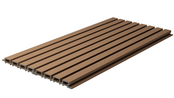 Fade Resistant Wood Plastic Composite Cladding 219 X 26 WPC Ceiling Cladding