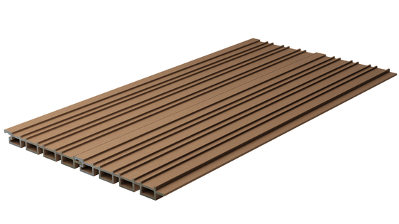 Fade Resistant Wood Plastic Composite Cladding 219 X 26 WPC Ceiling Cladding