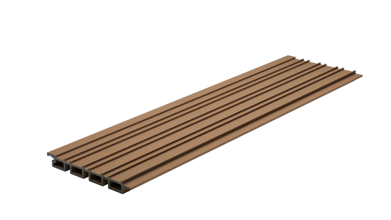 Fade Resistant Wood Plastic Composite Cladding 219 X 26 WPC Ceiling Cladding