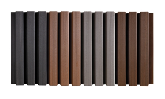 Eco Friendly 120 X 27.5 Wood Plastic Composite Cladding Recycled Composite Decking Boards