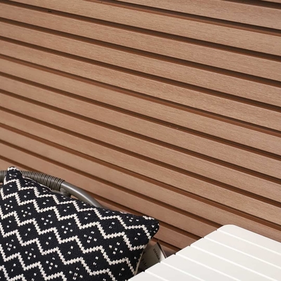 Eco Friendly 120 X 27.5 Wood Plastic Composite Cladding Recycled Composite Decking Boards
