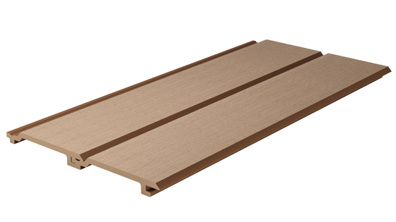 Waterproof No Crack Classic Wall Cladding 148 X 21 Wood Plastic Composite Wall Cladding
