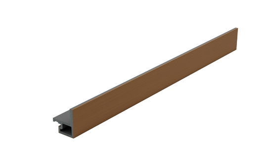 56 X 49 Capped  L Shaped Composite Decking Board Cladding L Edge