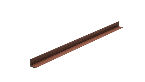 Embossing 50 X 50 L Shaped Composite Decking  2200MM Wood Composite Wall Cladding