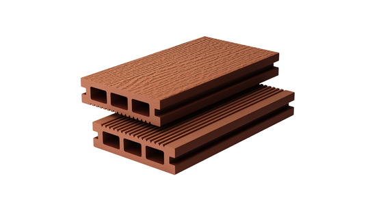 Waterproof WPC Recycled Composite Decking Boards Flooring 100 X 25 Mm