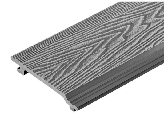 148mm Outdoor 3D Wall Cladding Deep Embossed Wood Plastic Composite Decking