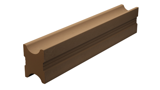 30 X 40mm WPC Composite Timber Joists Fireproof Wood Plastic Joists For Decking