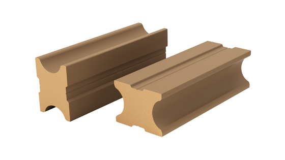 30 X 40mm WPC Composite Timber Joists Fireproof Wood Plastic Joists For Decking