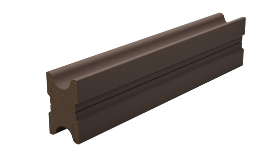 Antislip 2.2M Composite Decking Joist 40 X 25 Wood Plastic Composite Tiles