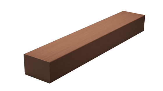 60 X 40 2200mm Composite Decking Joist Extruded WPC Decking Tiles Waterproof Flooring