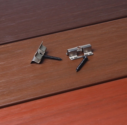 Silver Stainless Steel Deck Screws WPC Decking Accessories Composite Boards Clips
