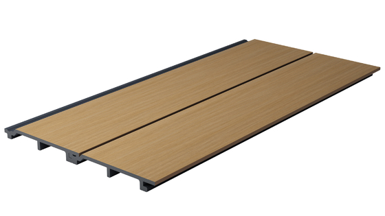 WPC Non Toxic External Cladding Panels Wood Plastic Composite Wall Panel