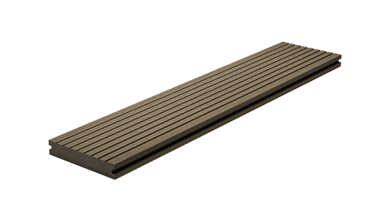 140 X 25 Solid 3D Composite Decking Wood Plastic Composite Flooring Decking