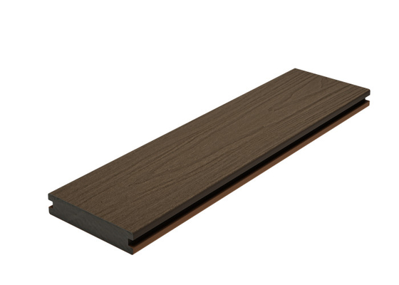 142 X 22 Co Extruded Capped Composite Deck Boards Hollow Plastic Decking Boards