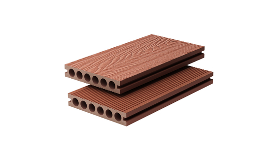 140 X 23 3D Embossed Wood Textruer Outdoor Wpc Composite Decking Boards