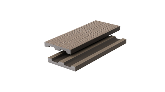 70 X 10 Outdoor Solid Composite Wood Fascia Solid Traditional WPC Skirting Board