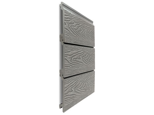 Outdoor 3D Wall Cladding Deep Embossed Wood Grain Composite Decking Wpc Cladding