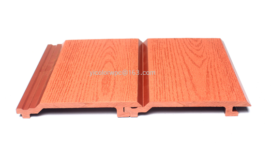 Brown Classic Wpc Plastic Outdoor Floor Decking Outdoor Wpc Wall Cladding 2900mm