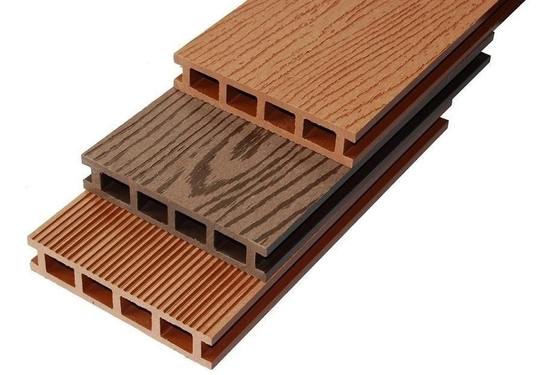 FSC 3D Wood Plastic Composite Boards , Wpc Hollow Board